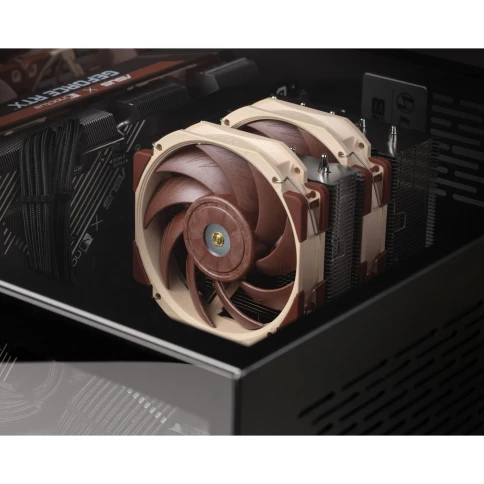 Кулер для корпуса/ Case Cooler Noctua NF-A12x25r PWM (120x120x25mm, 4-pin... фото 7