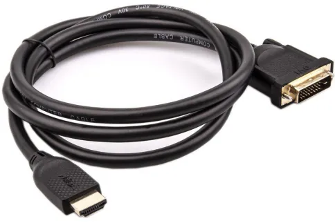 VCOM HDMI (m) - DVI-D (m) фото 1
