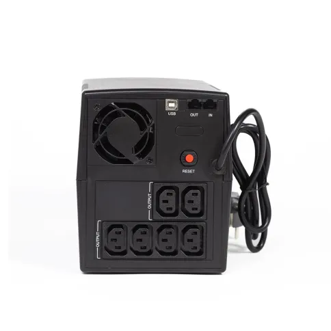 ИБП ЮНИОР СМАРТ 1200, 1200/720 ВА/Вт, LCD, USB, RJ11/RJ45, IEC-C13x6/ фото 4