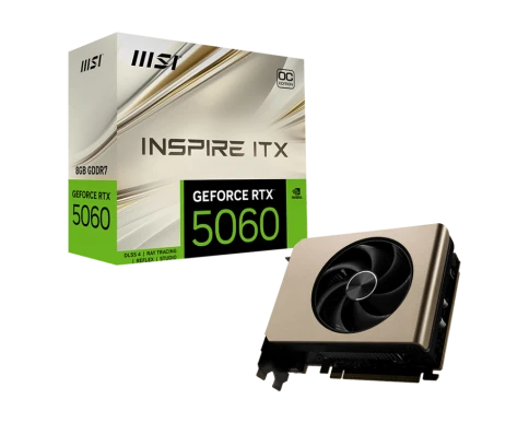 MSI GeForce RTX 5060 8G INSPIRE ITX OC фото 1