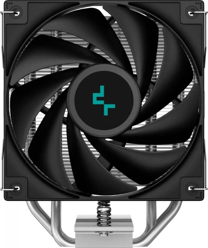 Кулер Deepcool AG400 Soc-AM5/AM4/1200/1700/1851 серебристый/черный 4-pin 18-31.6dB Al+Cu 220W 614gr... фото 4