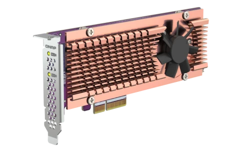 Плата расширения/ QNAP QM2-2P-344A 2 x M.2 22110 or 2280 PCIe (Gen3 x4 фото 8