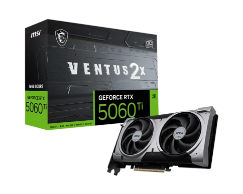 MSI GeForce RTX 5060 Ti 16G VENTUS 2X OC PLUS фото 1