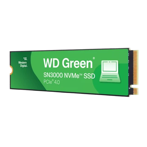 Твердотельные накопители/ WD SSD Green SN3000, 1000GB, M.2(22x80mm), NVMe, PCIe... фото 4