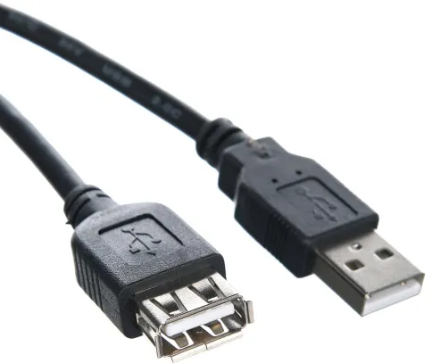 Telecom USB 2.0 Type-AM - USB 2.0 Type-AF 1.5м фото 1