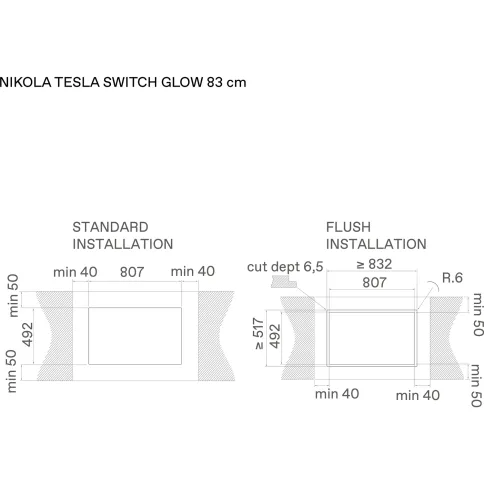 Elica NIKOLATESLA SWITCH GLOW EVO BL/A/83-PRF0196335 фото 6