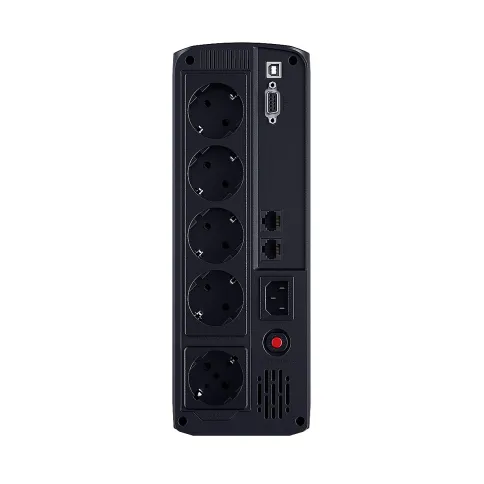 Источник бесперебойного питания/ UPS CyberPower VP1200ELCD Line-Interactive 1200VA/720W USB/RS-232/RJ11/45  (4 + 1 EURO) фото 4