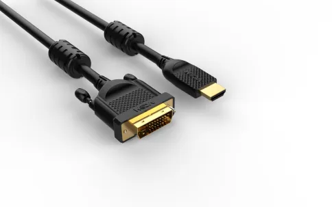 VCOM HDMI (m) - DVI-D (m) 1.8м фото 6