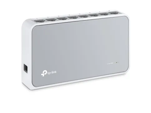 Коммутатор/ 8-port 10/100M mini Desktop Switch, 8 10/100M RJ45 ports, фото 7