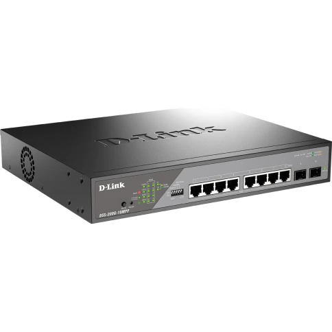 Сетевой коммутатор/ Smart L2 Surveillance Switch 8х1000Base-T PoE 802.3bt 90W,... фото 2