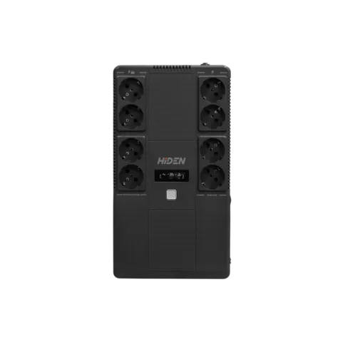 ИБП HIDEN ULS600E 600ВА/360Вт/ Line-Iinteractive Brick UPS Schuko LED фото 1