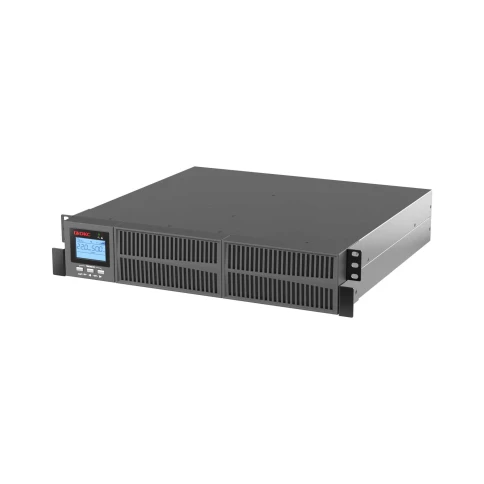 Онлайн ИБП ДКС серии Small Rackmount, 2000 ВА/1800 Вт, 1/1, 8xIEC C13, EPO, USB, RS-232, RJ45, Rack 2U, 4x9Ач фото 1