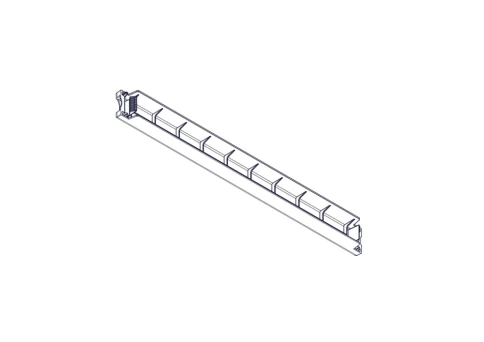Plastic plug Systeme Electric, Excelente series, 1U , 19", tool-free i фото 5