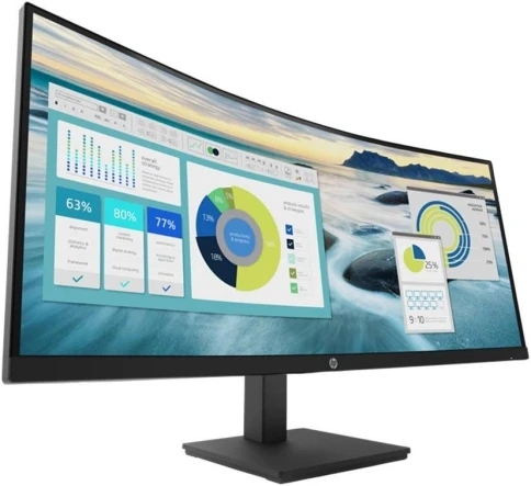 Монитор HP 34" P34hc G4 черный VA 21:9 HDMI матовая HAS 250cd 178гр/17 фото 3