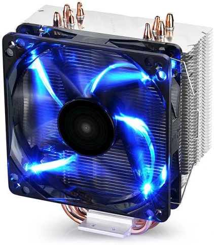 Кулер Deepcool Gammaxx 400 Blue Basic Soc-AM5/AM4/1200/1700/1851 черный 4-pin 18-30dB... фото 2