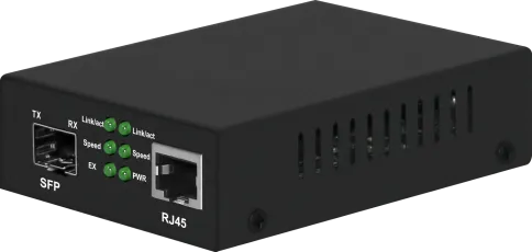 Медиаконвертер Gigabit Ethernet/ Медиаконвертер Gigabit Ethernet, SFP фото 4