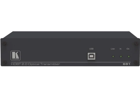 Передатчик сигнала HDMI, Audio, RS-232, ИК, USB и Ethernet по волоконн фото 1