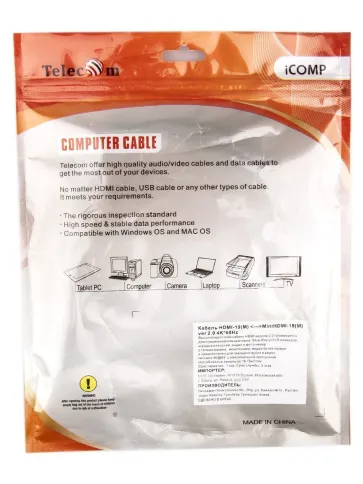 Telecom HDMI (m) - mini-HDMI (m) 1м фото 8