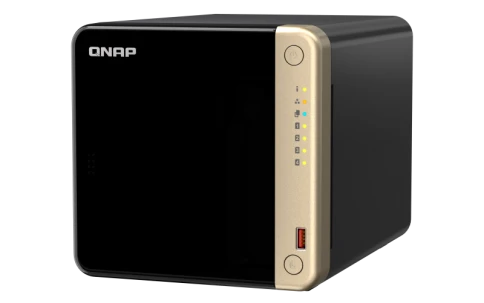 Сетевое хранилище/ SMB QNAPTS-464-8G NAS 4 HDD trays, 4-core Intel Cel фото 1