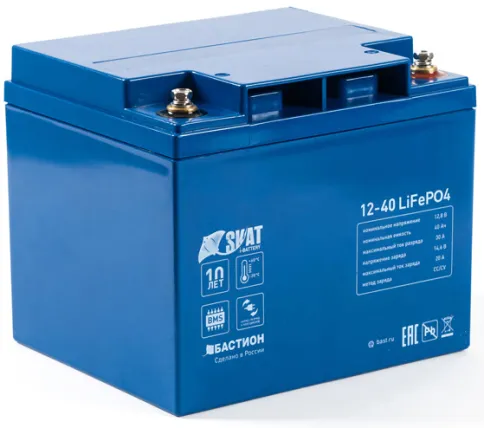 649 Skat i-Battery 12-40 LiFePo4 аккумуляторная батарея, 12 В, 40 Ач L фото 1