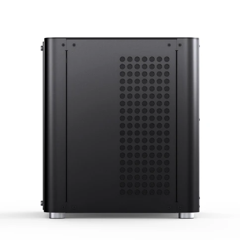 Корпус без блока питания/ Case JONSBO TK-1 Black 2.0, Mini-Tower, no f фото 9