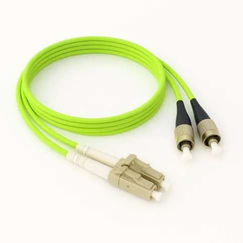 Патч-корд ADVANT ADVOM5-PCD07-LCFC-UU-LL, Duplex, тип волокна: MM 50/125 (OM5). Разъемы: LC/UPC-FC/UPC. Длина: 7, оболочка: LSZH, диаметр кабеля: 3 фото 1