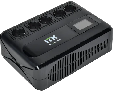 ITK ELECTRA LT5 ИБП 600ВА/360Вт LCD с АКБ 1х7AH фото 1