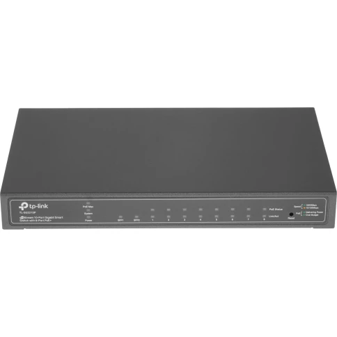 Коммутатор/ 8-port gigabit Smart PoE+ Switch with 2 SFP uplink... фото 2
