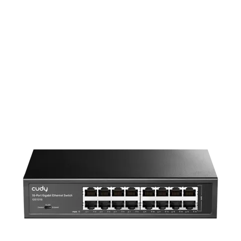 Коммутатор/ 16-Port Gigabit Switch, 16 Gigabit RJ45 Ports, IGMP Snoopi фото 1