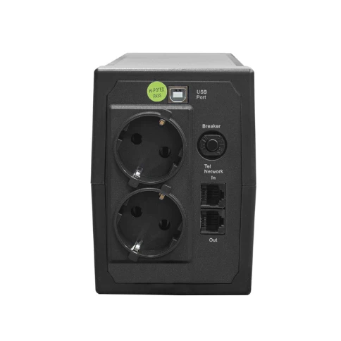 ИБП HIDEN EXPERT ULS800C 800ВА/480Вт/ Line-Iinteractive Tower UPS Schuko LCD фото 4