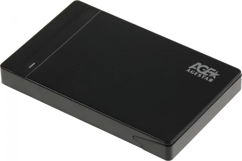 Внешний корпус для HDD/SSD AgeStar 31UB2P3C SATA USB3.2 пластик черный... фото 4