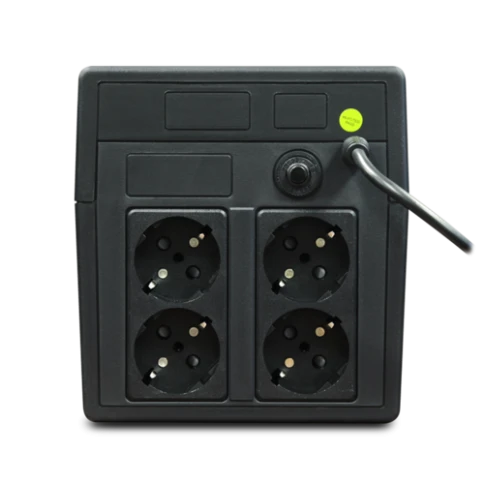 ИБП POWERMAN Back Pro 1050, линейно-интерактивный, 1050ВА, 600Вт, 4 евророзетки с резервным питанием, батарея 12В 7Ач 2 шт., 353мм х 149 мм х162мм, 7.9 кг./ UPS POWERMAN Back Pro 1050, line-interactive, 1050VA, 600W, 4 euro sockets with backup power, batt фото 6