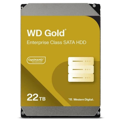 Жесткий диск WD SATA-III 22TB WD221KRYZ Gold 512E (7200rpm) 512Mb... фото 8