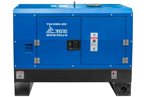 Однопостовой дизельный сварочный генератор TSS DWG-300 (051467) — 300 А, 11.2 кВт, двигатель Koop фото 7
