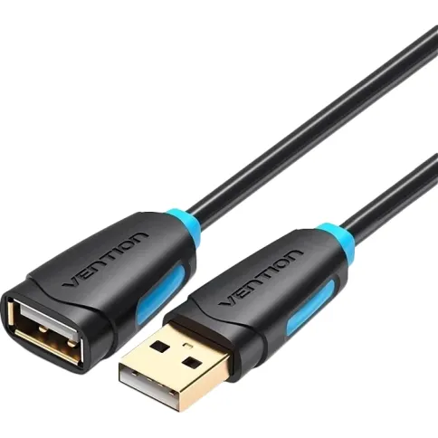 Кабель-удлинитель Vention USB 2.0 AM/AF - 1 м (CBCBF) фото 1