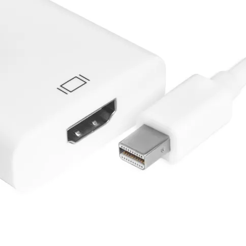 Greenconnect Apple mini DisplayPort 20M > HDMI 19F, белый фото 4