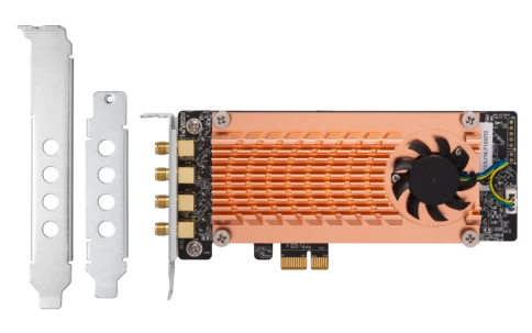 Сетевая карта Wi-Fi/ QNAP QWA-AC2600 Dual-band AC2600 wireless PCIe ex фото 3