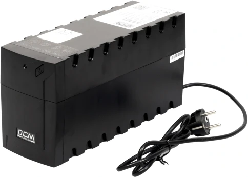 Источник бесперебойного питания/ POWERCOM RPT-600AP SE линейно-интерактивный, 600 ВA, 360 Вт,2 евророзетки с резервным питанием, USB, ШхГхВ 100х278х140мм, 4 кг фото 5