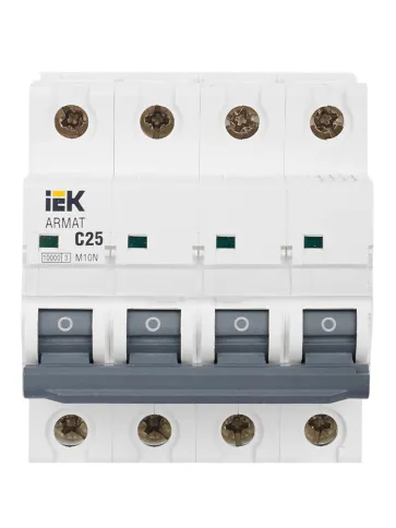 ARMAT Авт. выкл. M10N 4P C 25А IEK фото 10