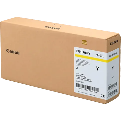 Canon PFI-3700Y (6447C001) фото 1