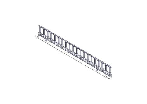 Vertical cable manager Systeme Electric, Excelente series, 42U, plasti фото 6