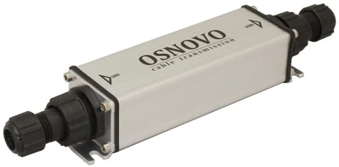 Удлинитель/ OSNOVO Уличный PoE удлинитель 10/100/1000M  Ethernet до 500м фото 1