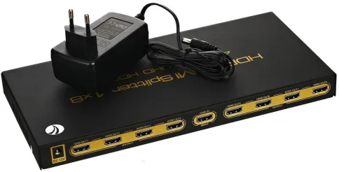 VCOM HDMI Splitter (1in — 8out, ver2.0) фото 2
