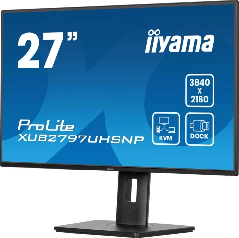 Монитор Iiyama 27" ProLite XUB2797UHSNP-B1 черный IPS LED 4ms 16:9 HDM фото 9