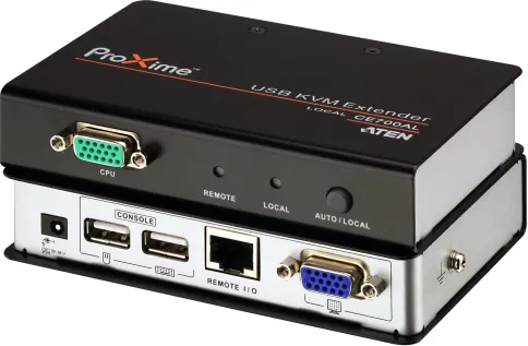 Удлинитель консоли USB (клав.+мышь+мон.) на 150м/ DUAL CONSOLE USB KVM фото 1