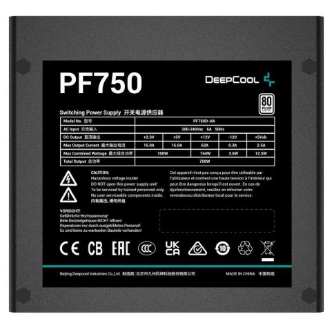 Deepcool R-PF750D-HA0B-WDEU фото 11