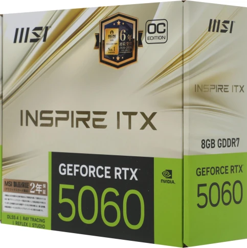 MSI RTX 5060 8G INSPIRE ITX OC фото 6