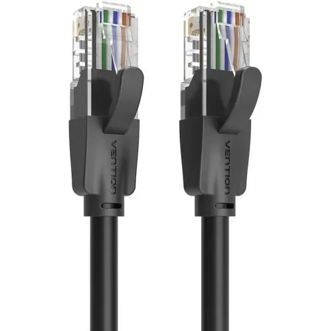 Патч-корд Vention прямой UTP cat.6, RJ45 - 8м. Черный фото 3