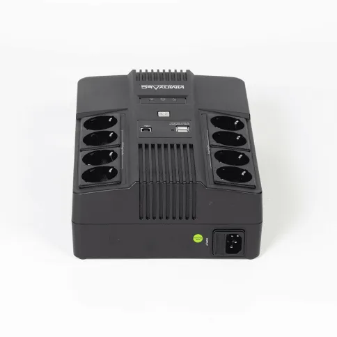 ИБП МАСТЕР 800, 800/480 ВА/Вт, LED, USB, RJ11/RJ45, CHRG USB, SCHUKOx8 фото 2