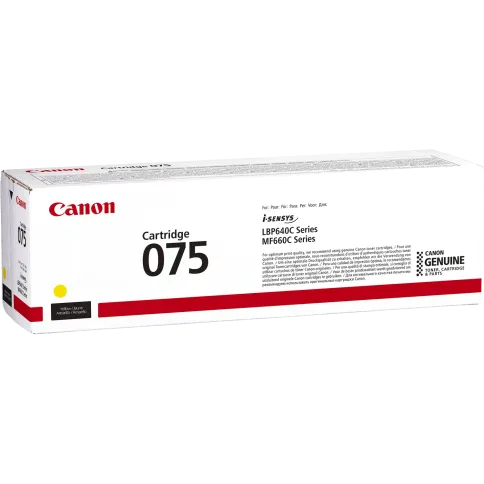 Canon CRG 075 Y (6362C002) фото 1